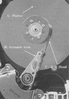 Thin-film metal platters have a surface as reflective as any mirror.