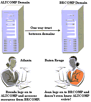 Larger organizations may benefit from the load balancing and added security of a Multiple Master domain.